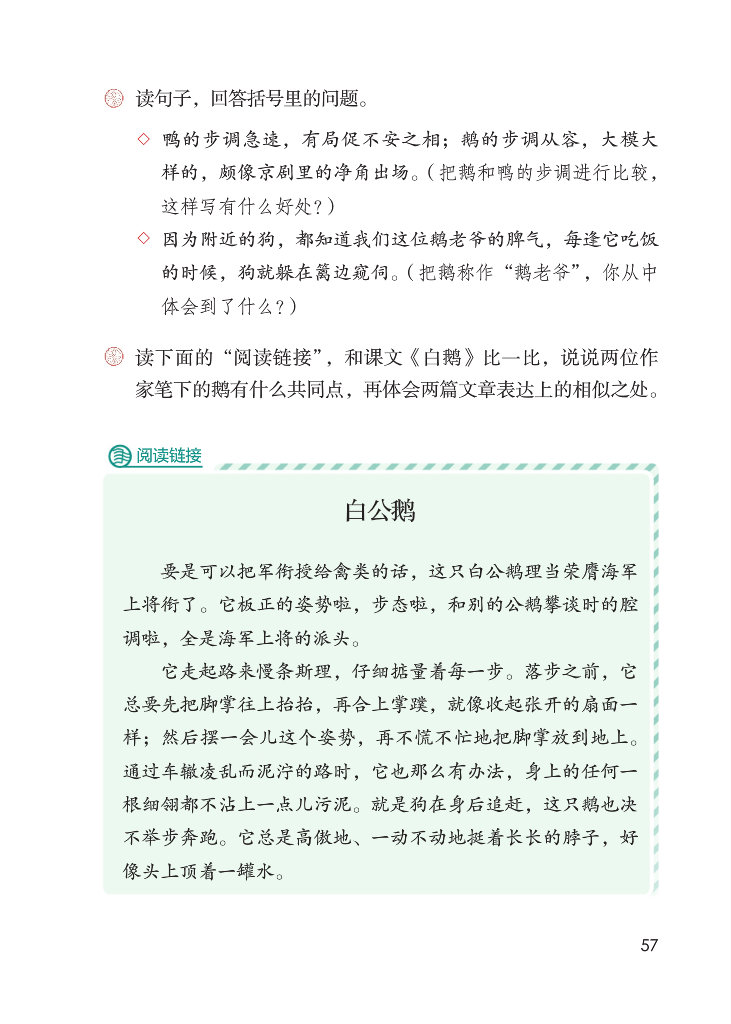 《白鹅》电子教材